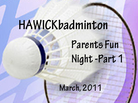 Parents Fun Night - March, 2011